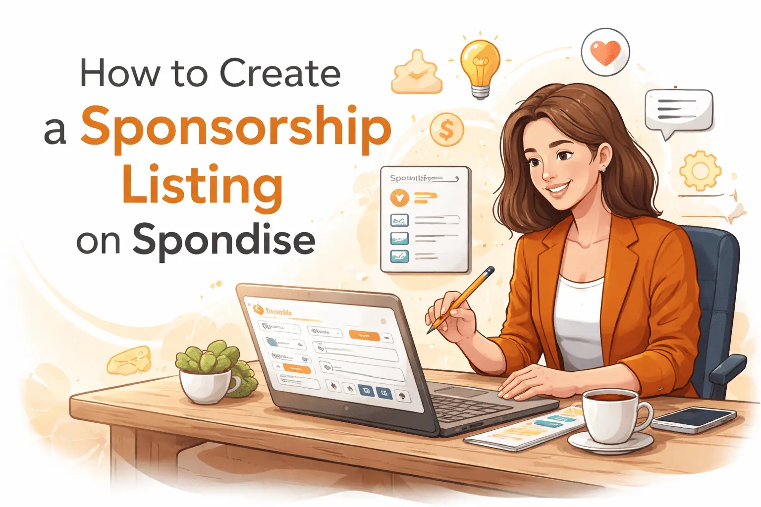 Completed sponsorship campaign workflow on Spondise